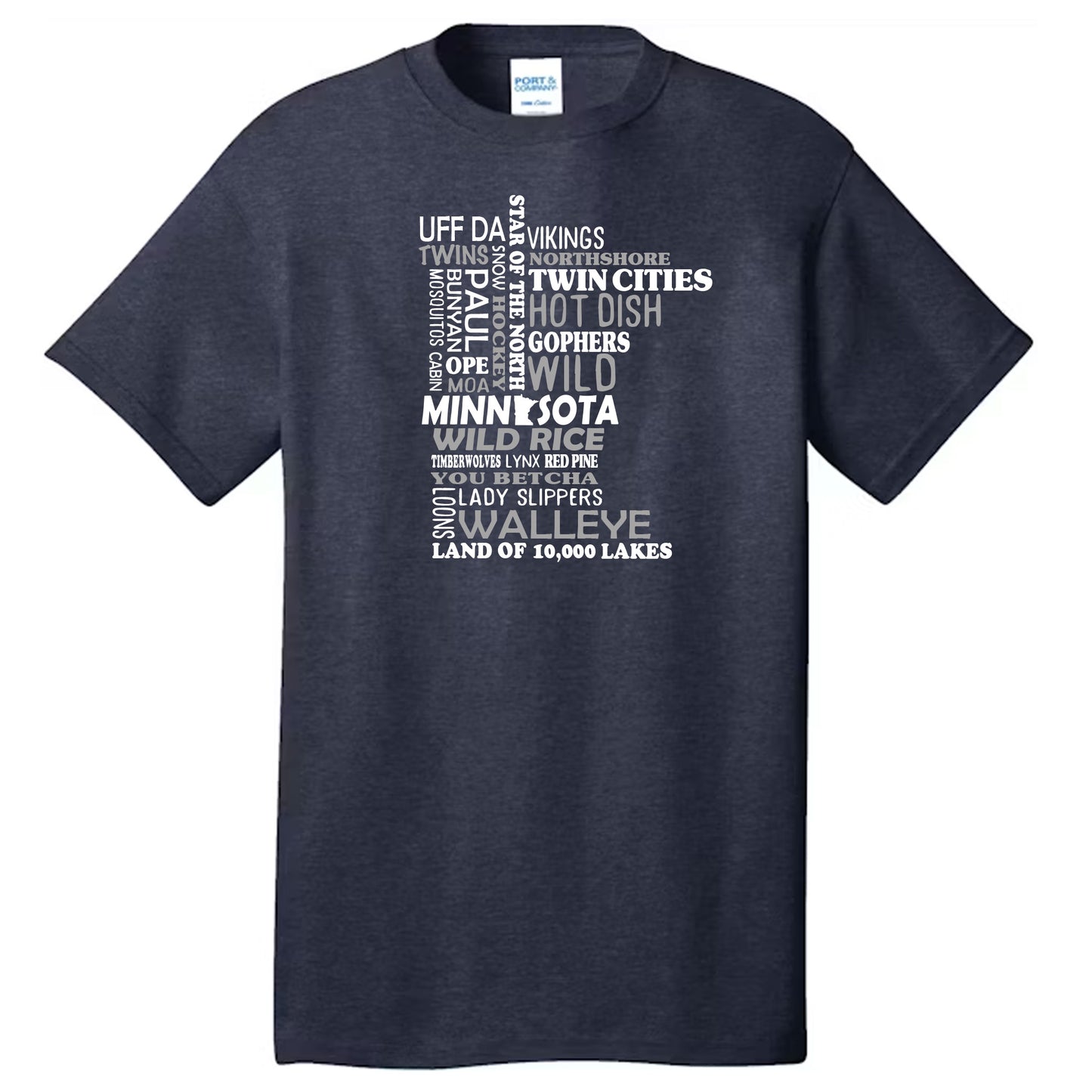 Minnesota T-shirt: Navy