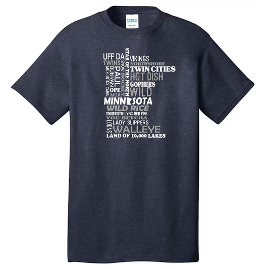 Minnesota T-shirt: Navy